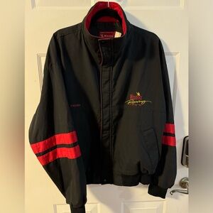 Vtg 90s Swingster WINSTON RACING Pit Crew Racer Nascar Jacket XL Embroidered USA